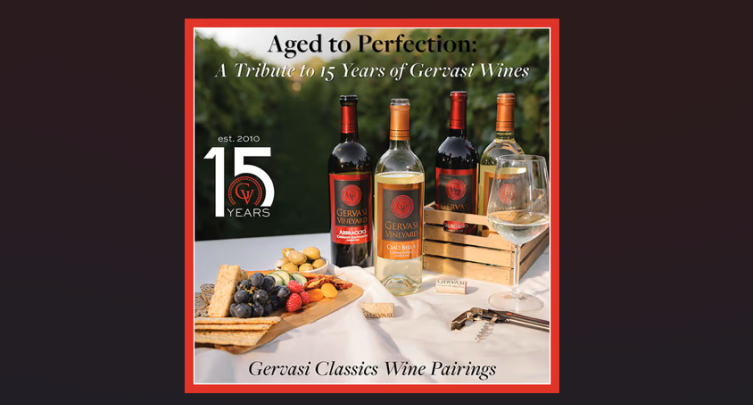 Aged to Perfection: A Tribute to 15 Years of Gervasi Wines