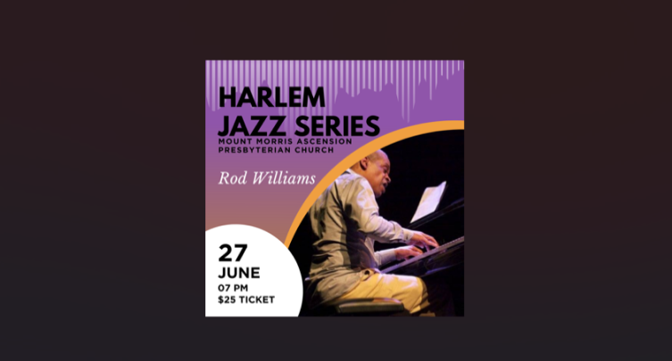 Harlem Jazz Series: Rod Williams