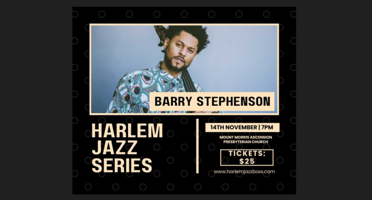 Harlem Jazz Series: Barry Stephenson