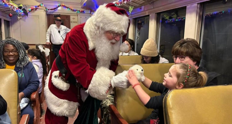 Santa's Surprise Train