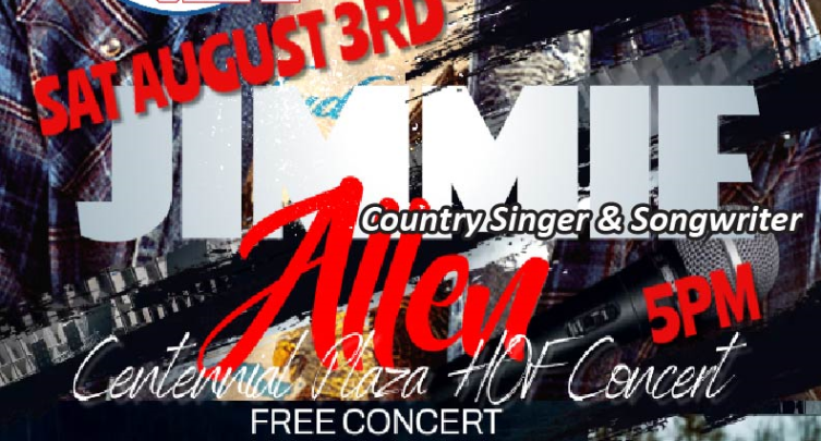 Hall of Fame Concert in the Plaza: Jimmie Allen