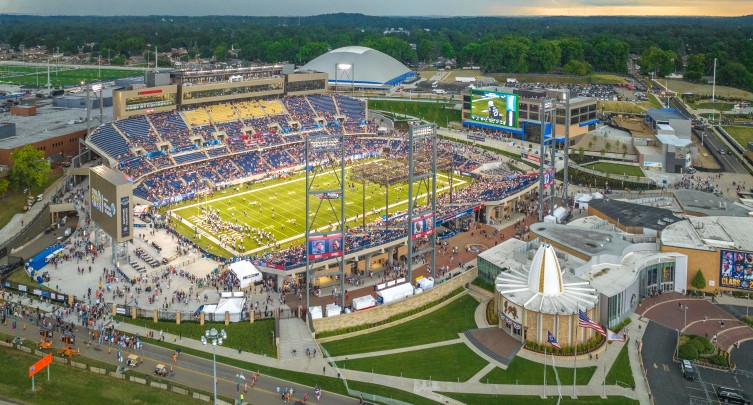 Saturday Football on the Field