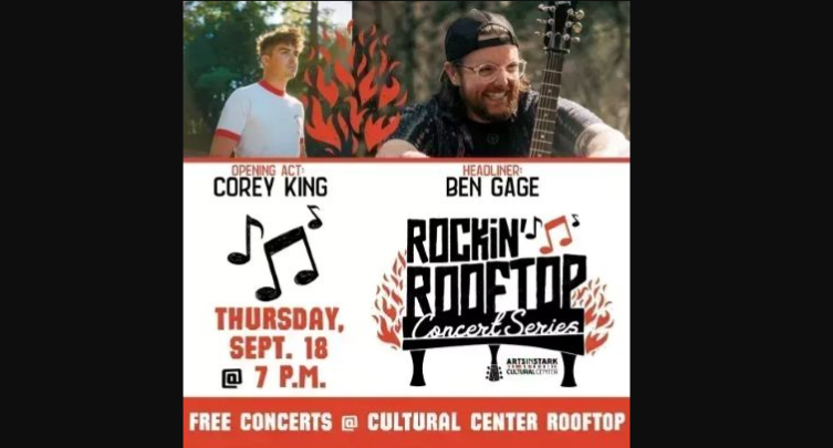 Rockin’ Rooftop Concert Series: feat. Corey King & Ben Gage