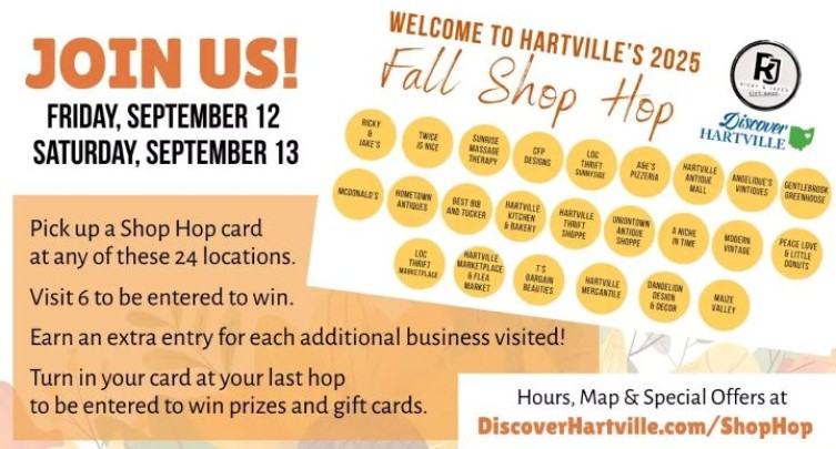 Hartville's Fall Shop Hop